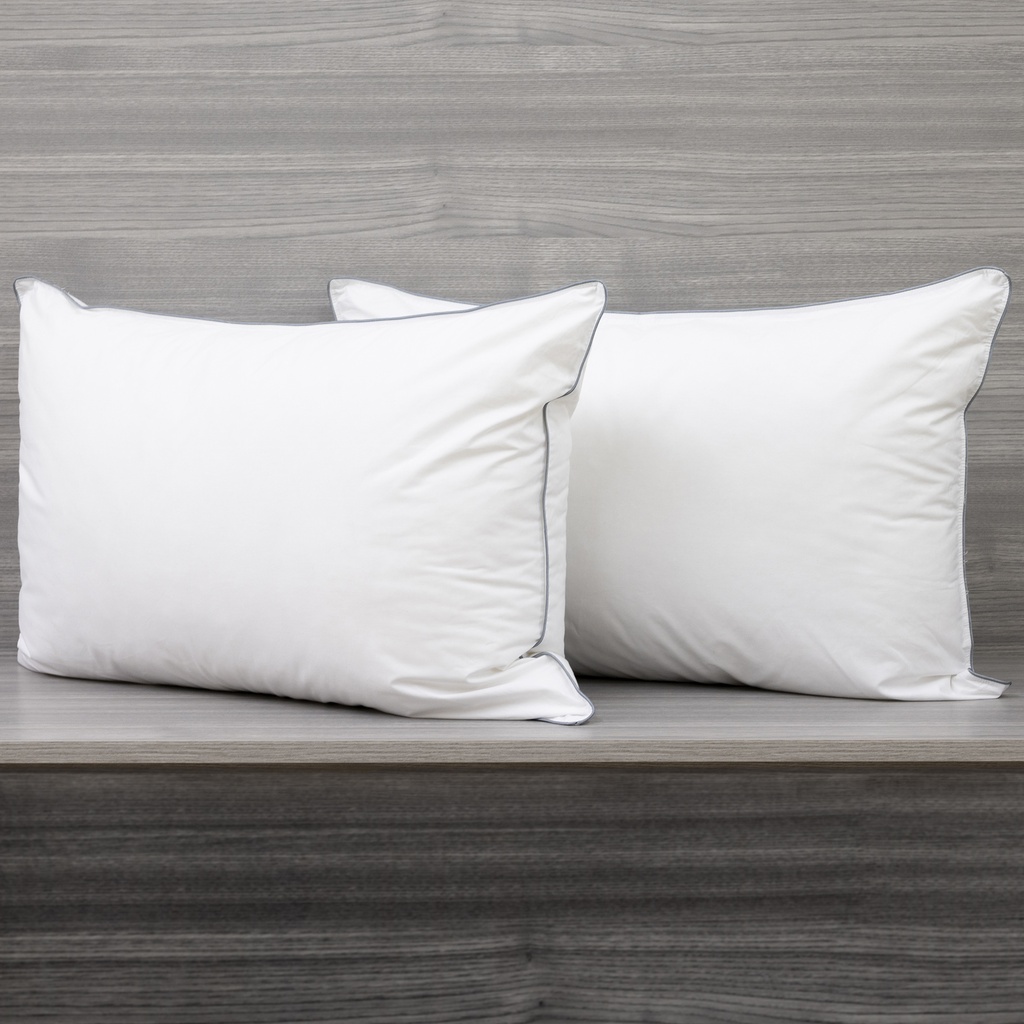 A comfortable, lightweight pillow perfect for any hotel, motel or inn.